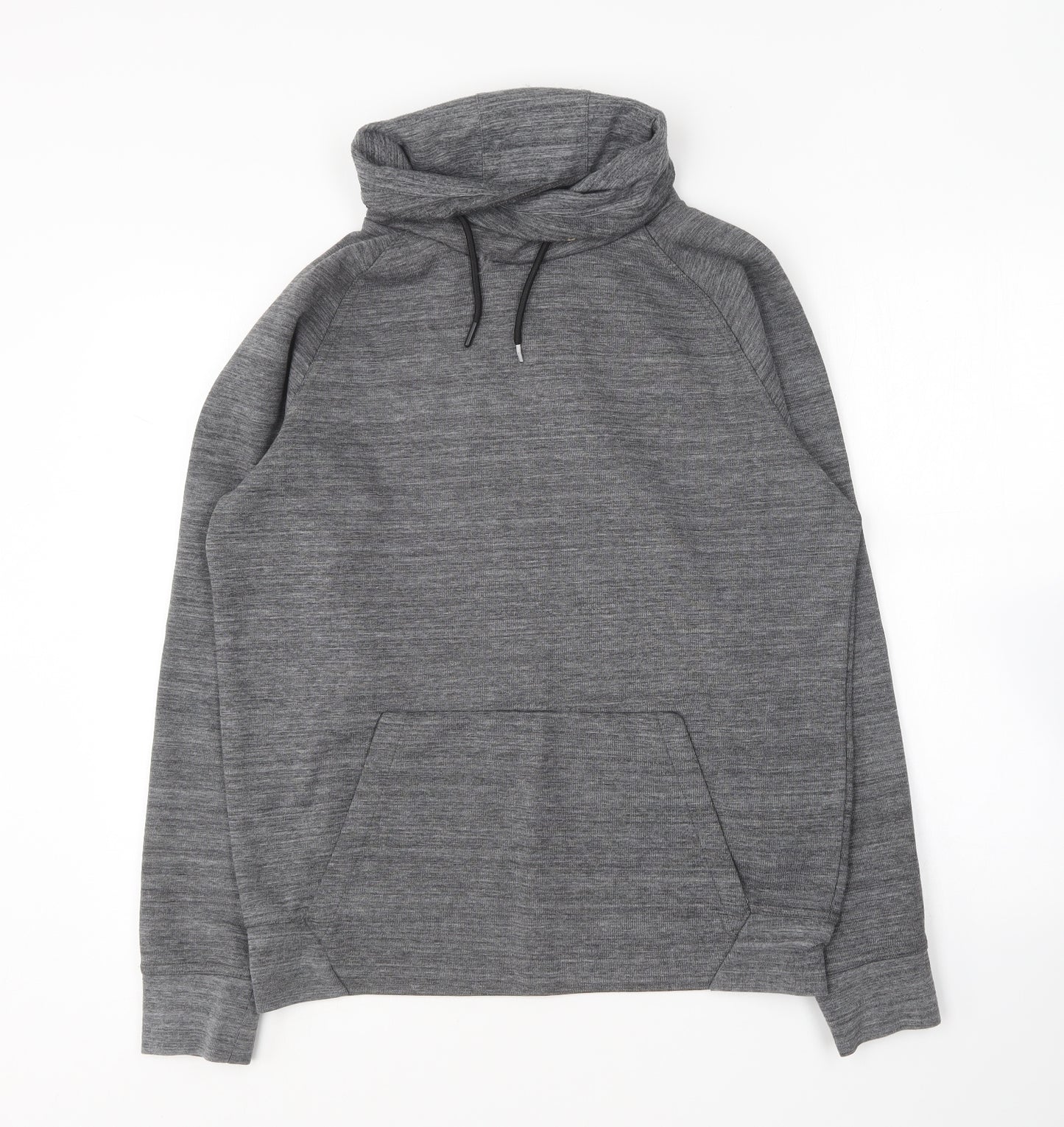 H&M Womens Grey Roll Neck Polyester Pullover Jumper Size M