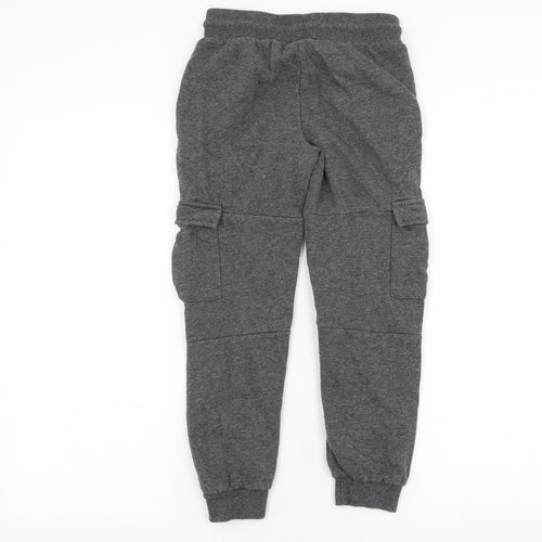 Primark Boys Grey Cotton Jogger Trousers Size 6-7 Years Regular Pullover - Jurassic World
