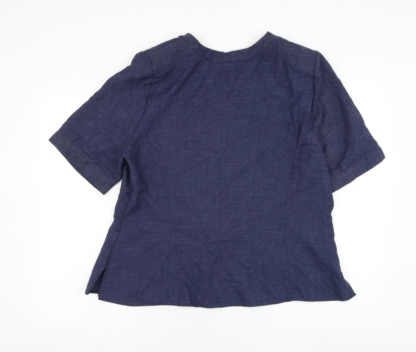 Saloos Womens Blue Jacket Blazer Size 18 Button