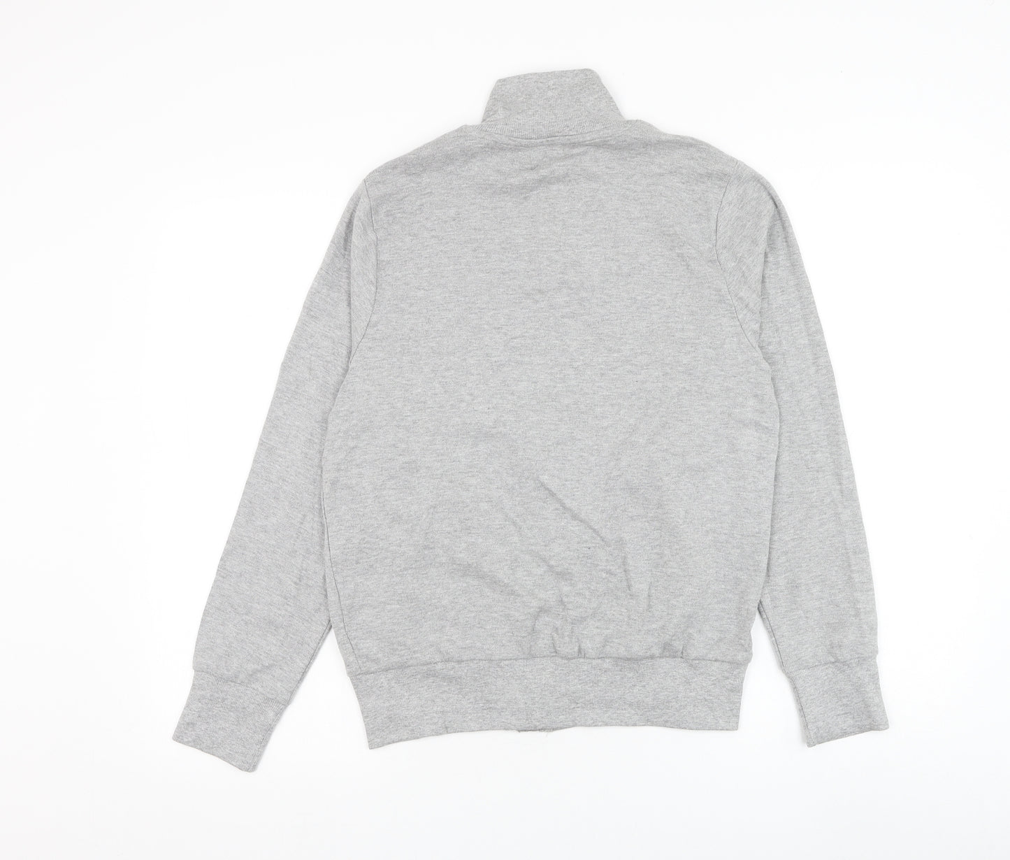 Crazy Kids Boys Grey Cotton Full Zip Sweatshirt Size 12 Years Zip