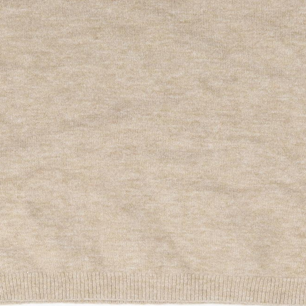 H&M Womens Beige V-Neck Polyester Pullover Jumper Size 2XL