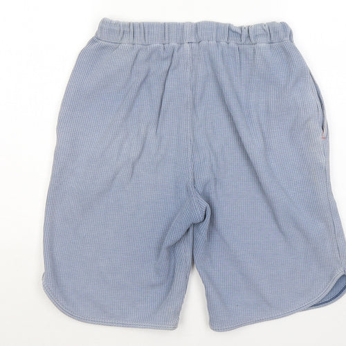 adidas Mens Blue Cotton Sweat Shorts Size S Regular - Basketball Man