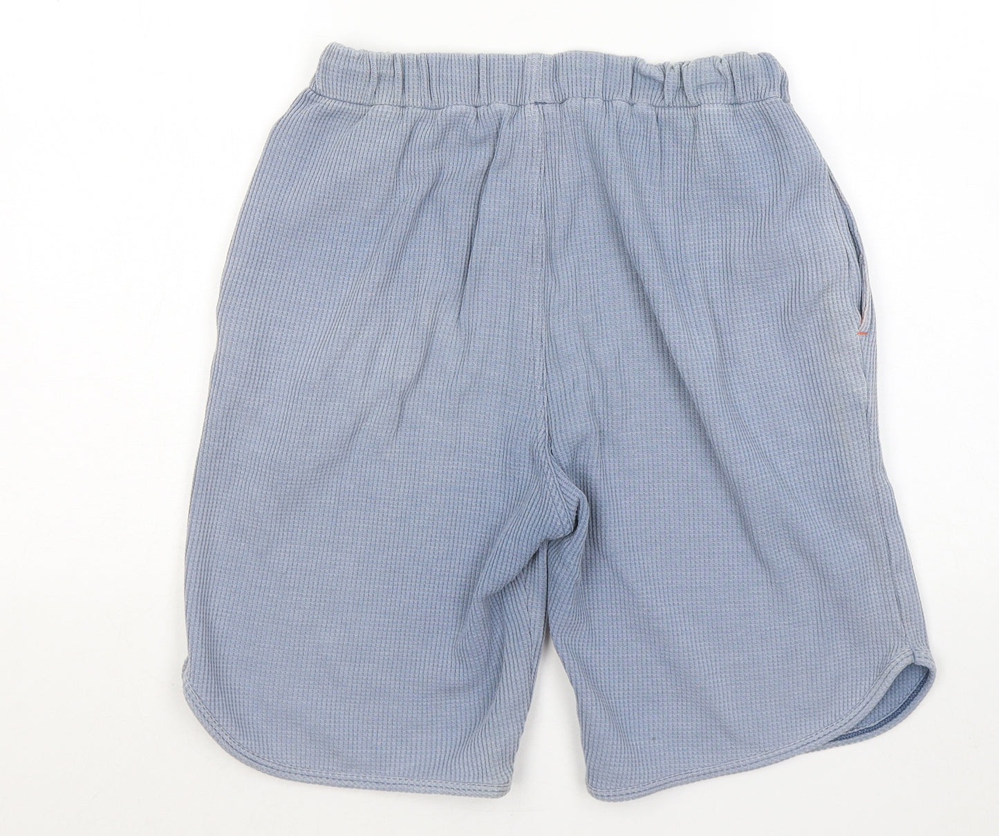 adidas Mens Blue Cotton Sweat Shorts Size S Regular - Basketball Man