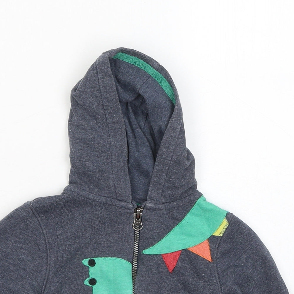 NEXT Boys Blue Jacket Size 6-9 Months - Dinosaur