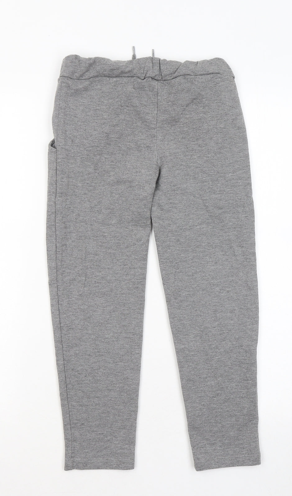 ant that trend Girls Grey Cotton Jogger Trousers Size 7-8 Years Regular