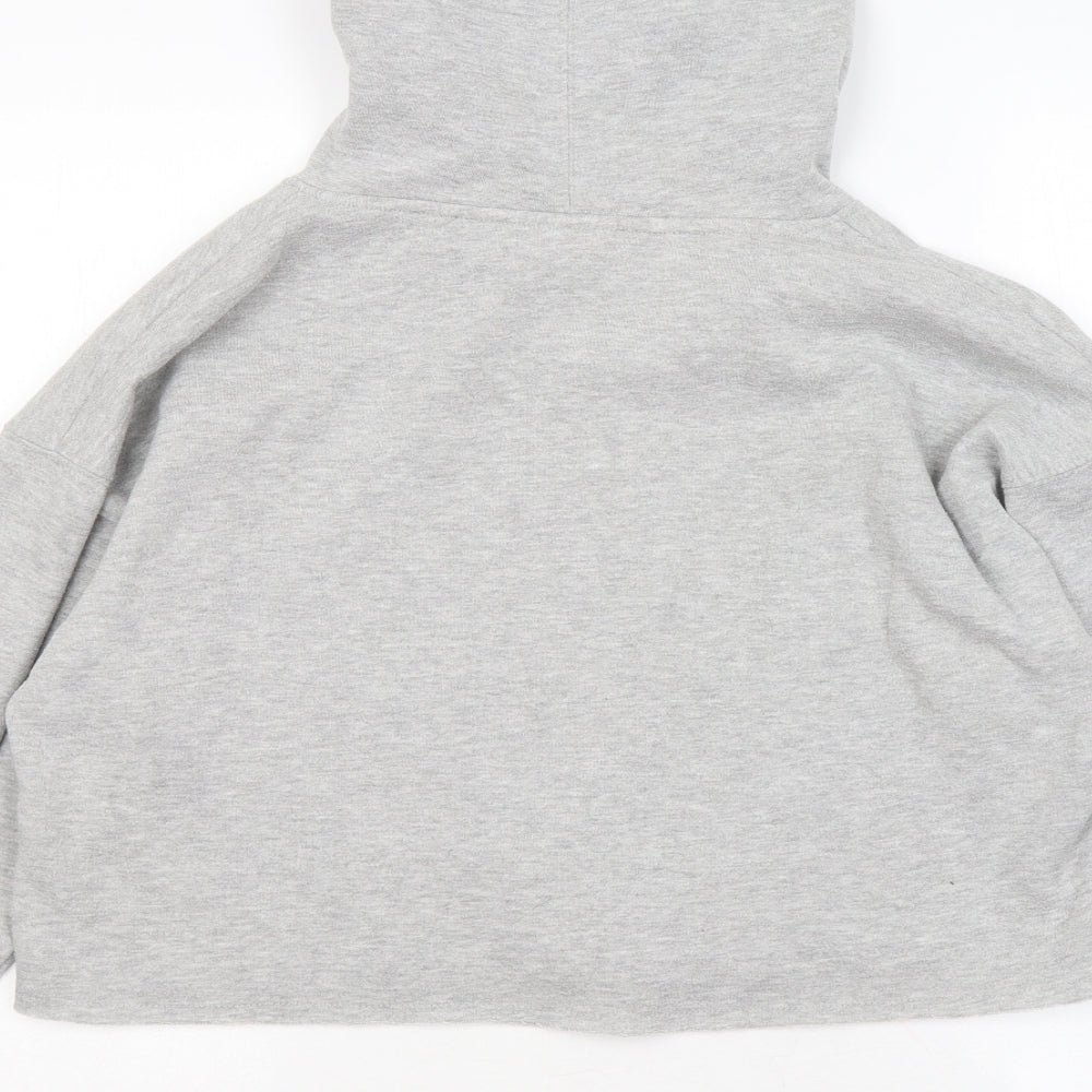 NFL Womens Grey Cotton Pullover Hoodie Size M - Chicago Bears