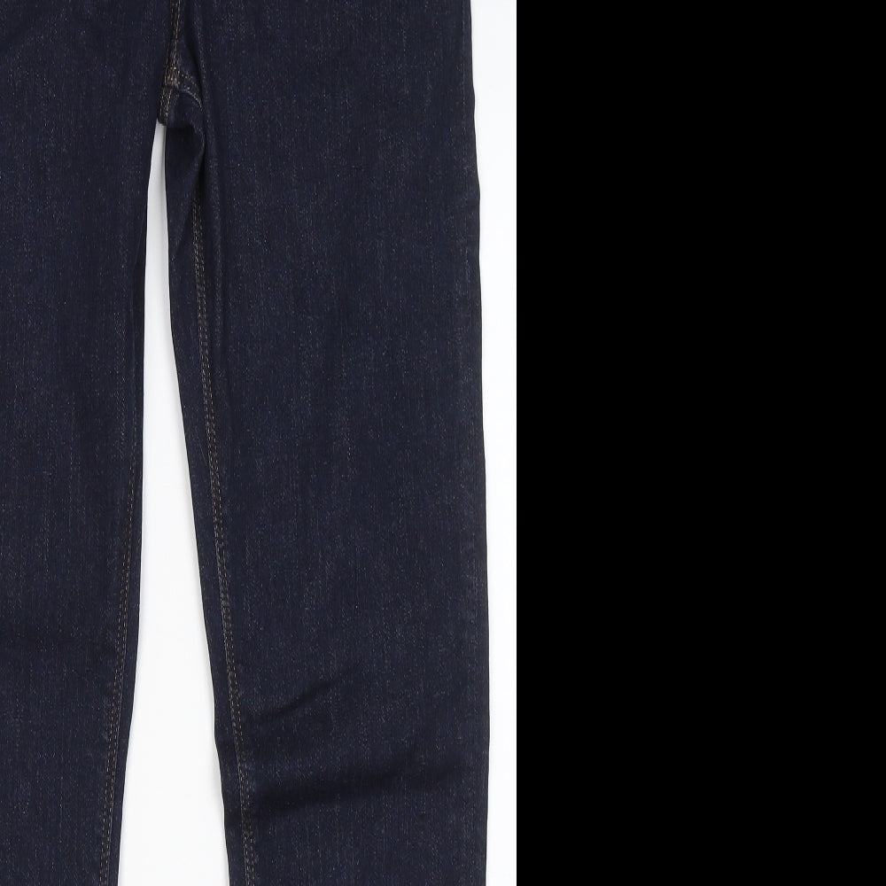 ASOS Mens Blue Cotton Straight Jeans Size 32 in L32 in Regular