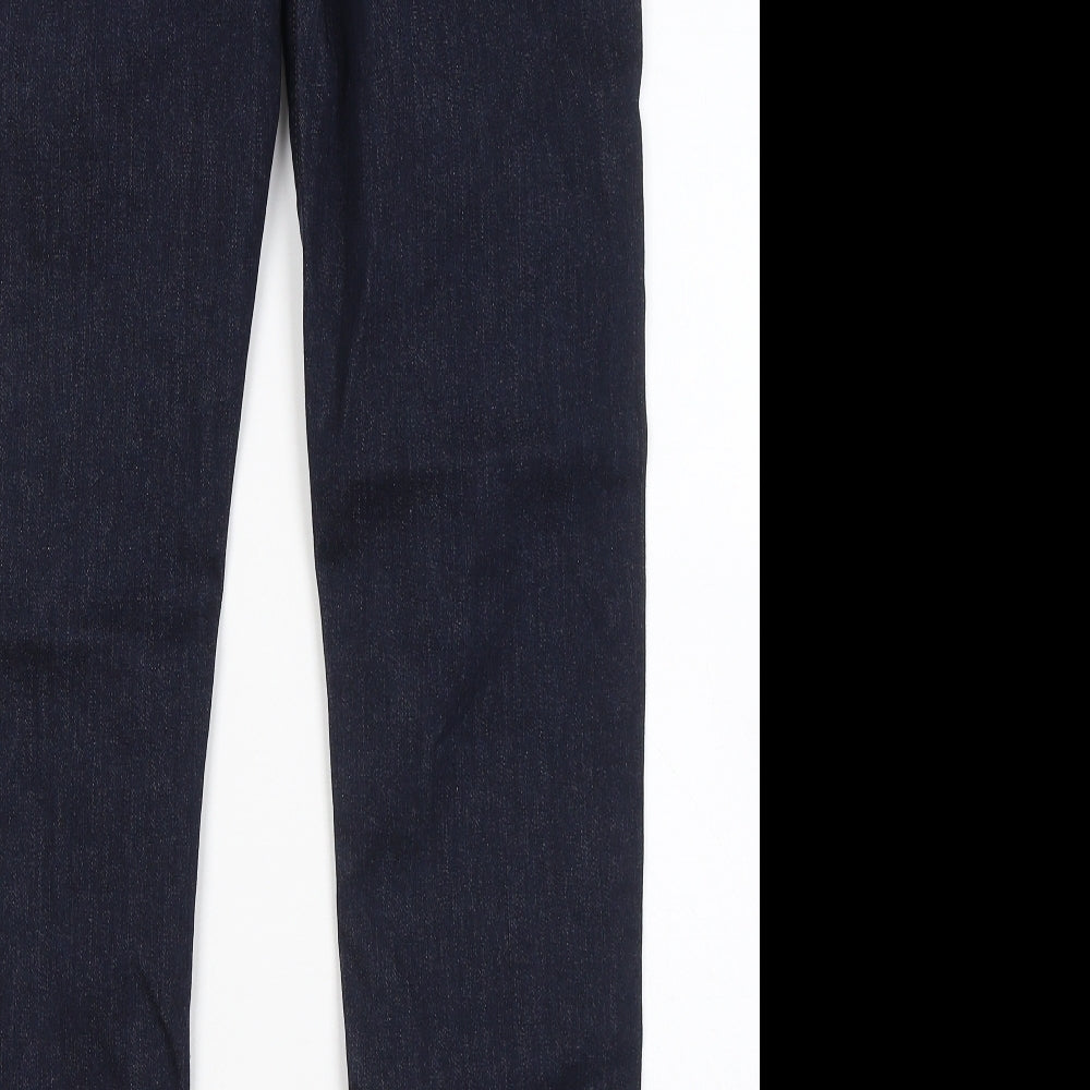 ASOS Mens Blue Cotton Straight Jeans Size 32 in L32 in Regular