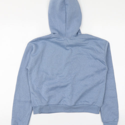 New Look Girls Blue Polyester Pullover Hoodie Size 12-13 Years