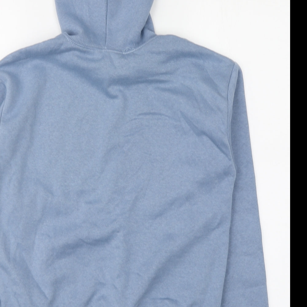 New Look Girls Blue Polyester Pullover Hoodie Size 12-13 Years