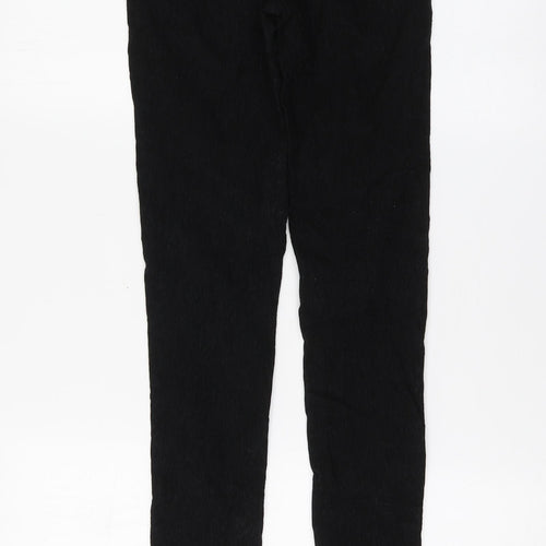 Villa Womens Black Viscose Jegging Leggings Size S L30 in