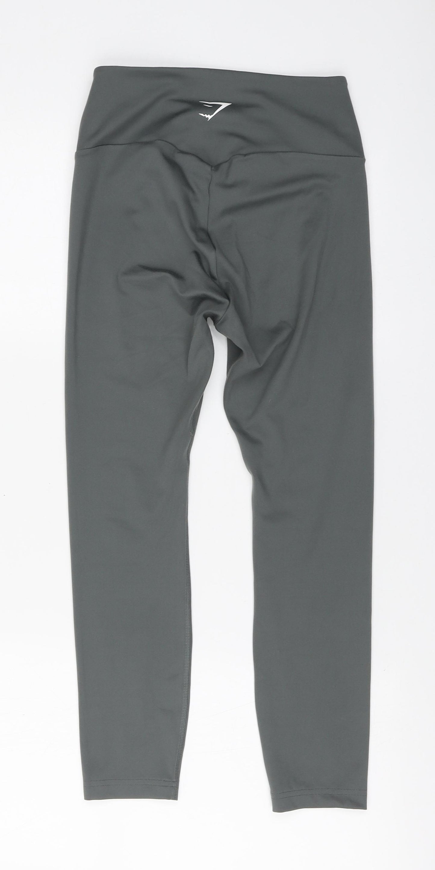 Gymshark Womens Grey Polyester Jogger Leggings Size S L21 in Regular