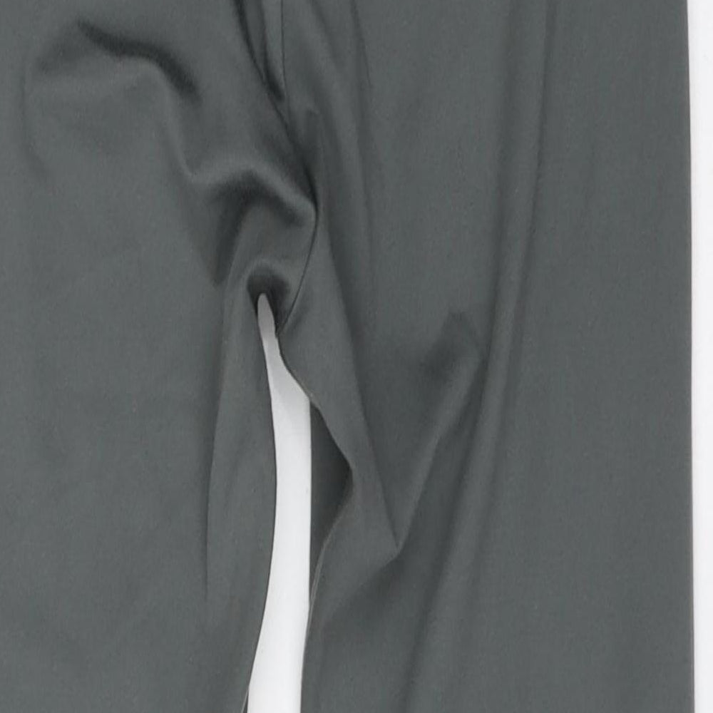 Gymshark Womens Grey Polyester Jogger Leggings Size S L21 in Regular