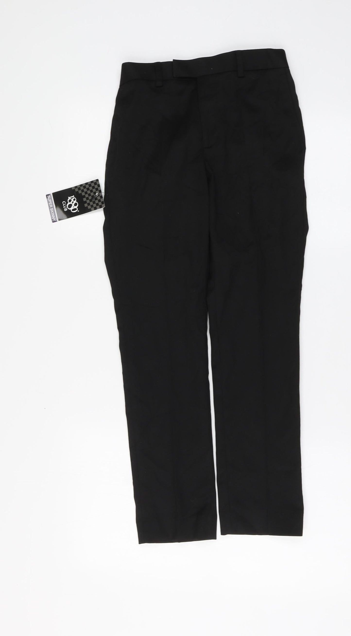 1880 Boys Black Polyester Jegging Trousers Size 10-11 Years Regular