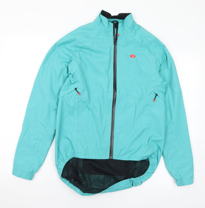 SUGOI Womens Green Anorak Coat Size XS Zip