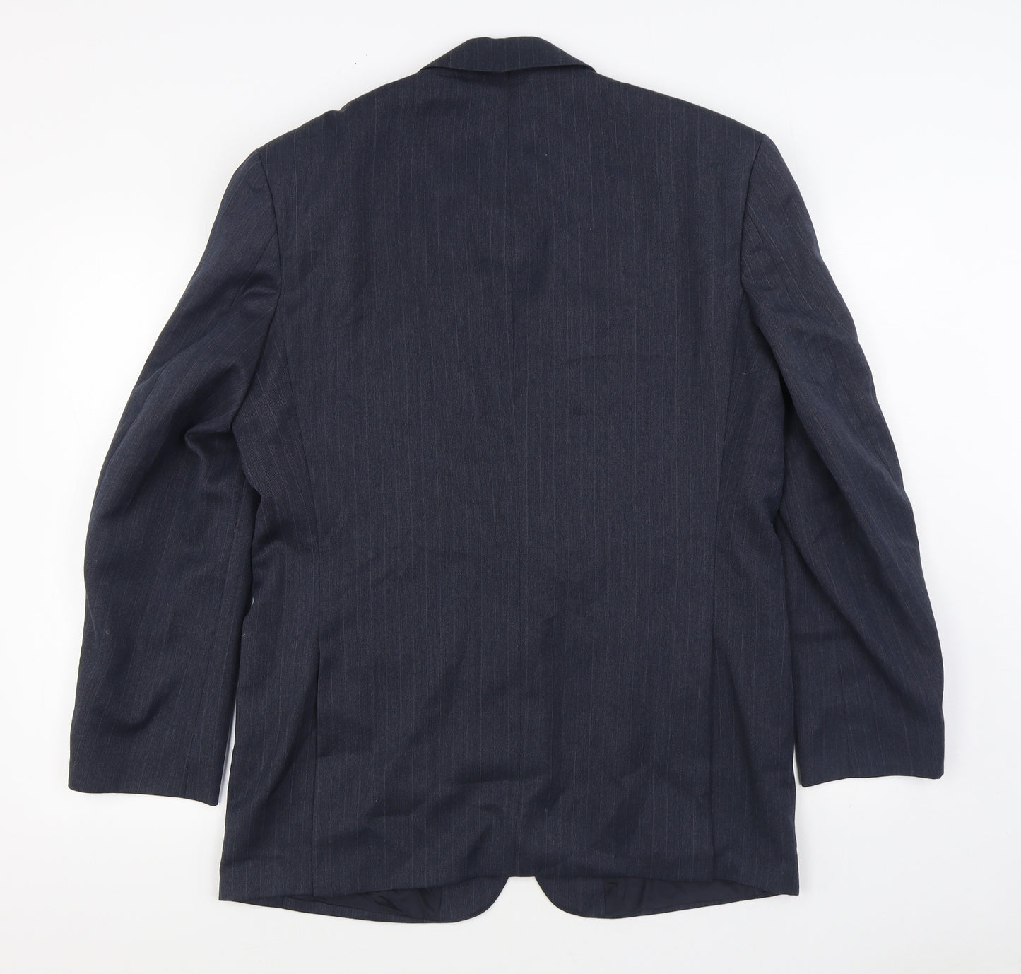 Marks and Spencer Mens Blue Wool Jacket Suit Jacket Size 40