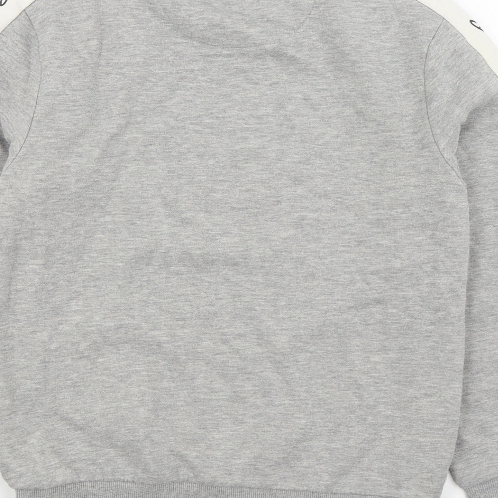 Primark Girls Grey Cotton Pullover Sweatshirt Size 12-13 Years Pullover