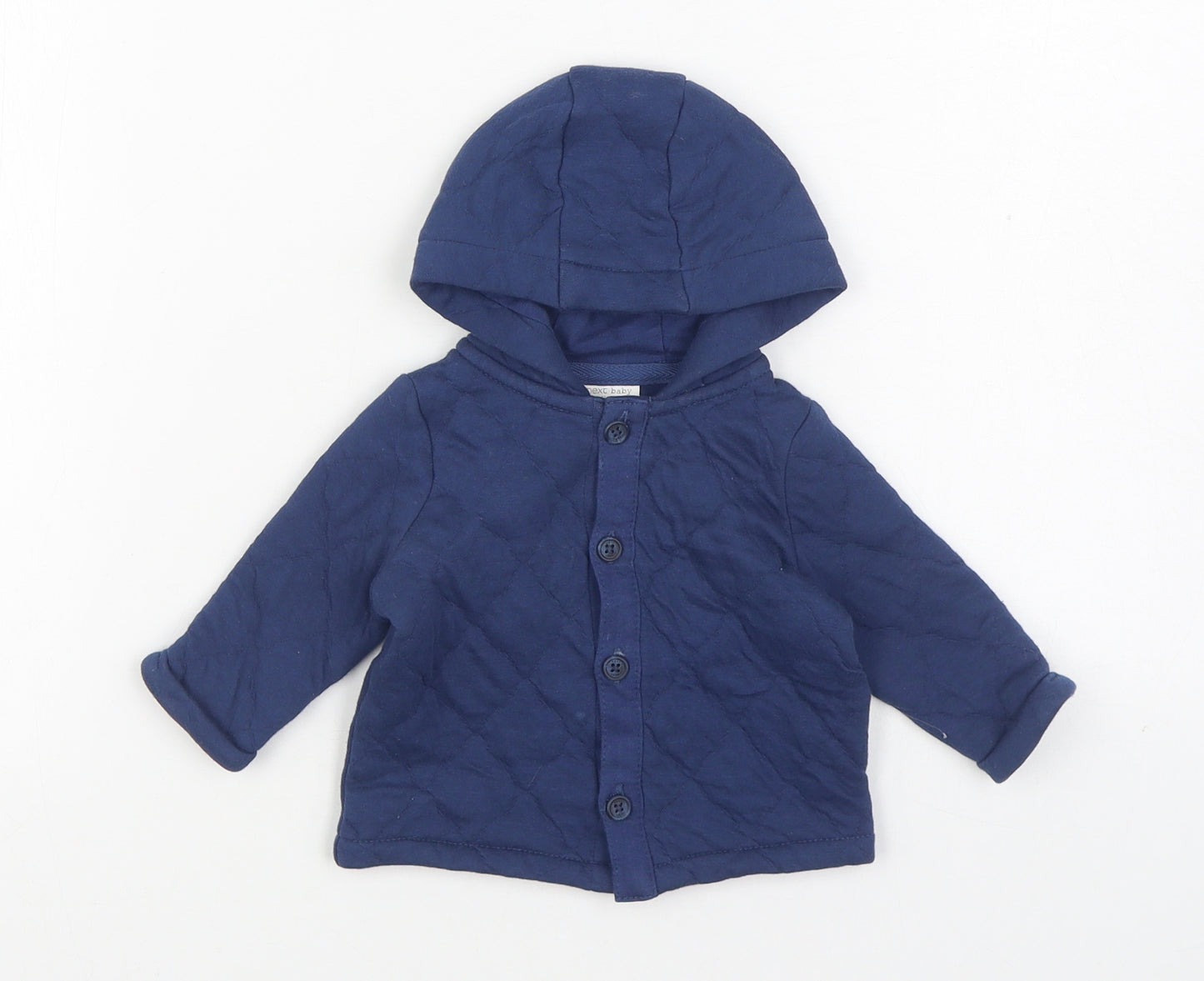 NEXT Boys Blue Jacket Size 0-3 Months Button