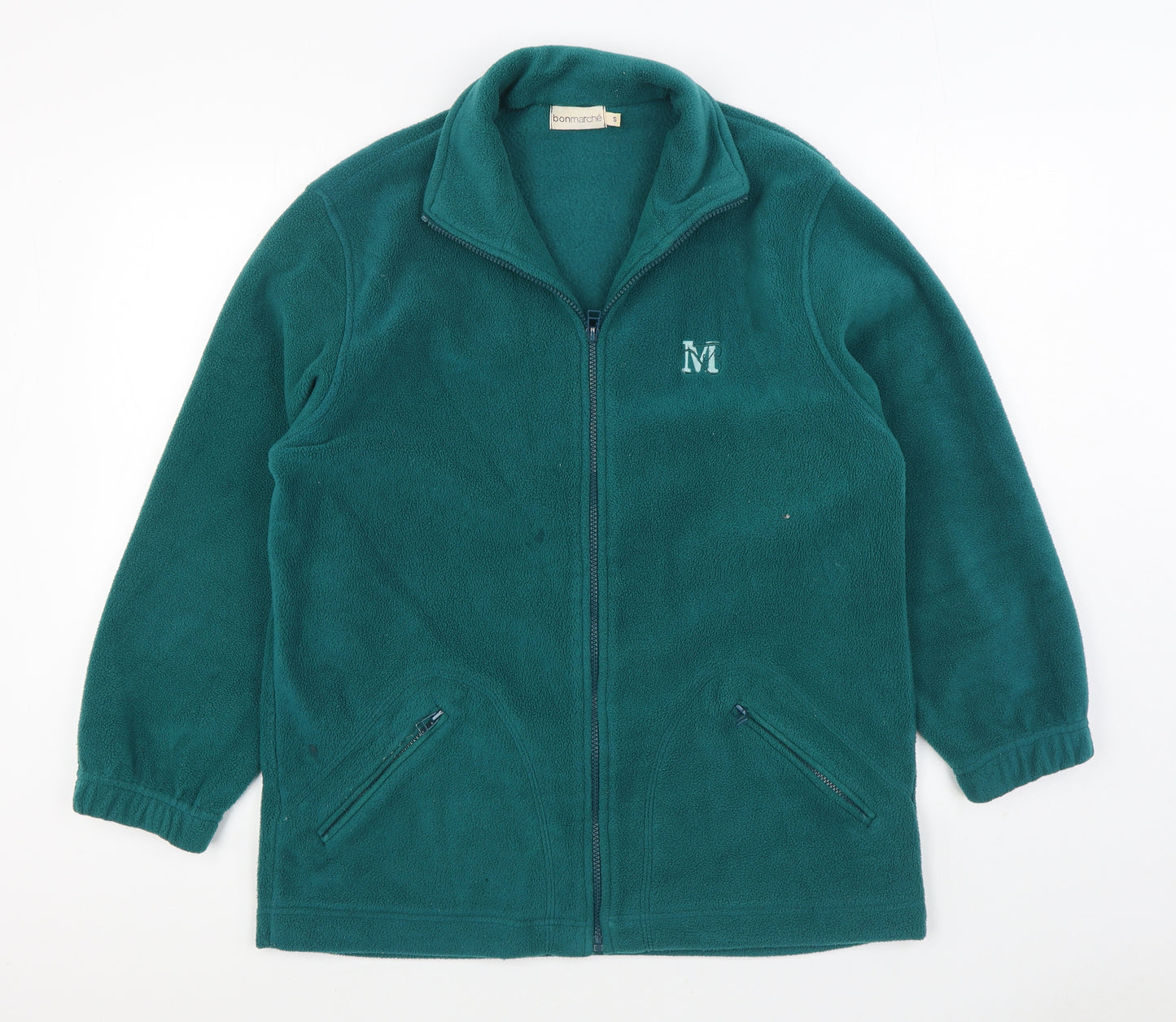 Bonmarche Womens Green Jacket Size S Zip