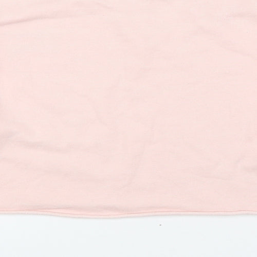 FOREVER 21 Womens Pink Cotton Pullover Sweatshirt Size M Pullover