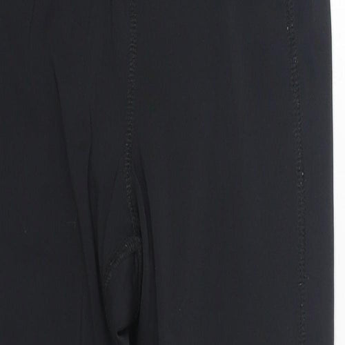 F&F Womens Black Polyester Jogger Leggings Size 6 L20 in