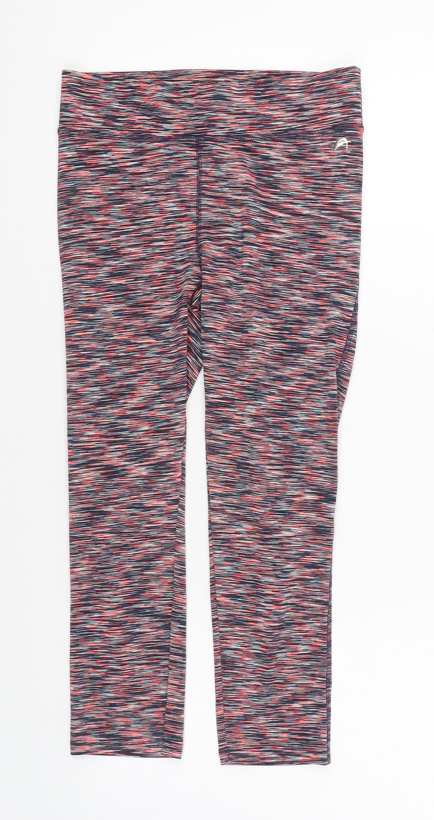 F&F Womens Pink Polyester Jogger Leggings Size 8 L23 in