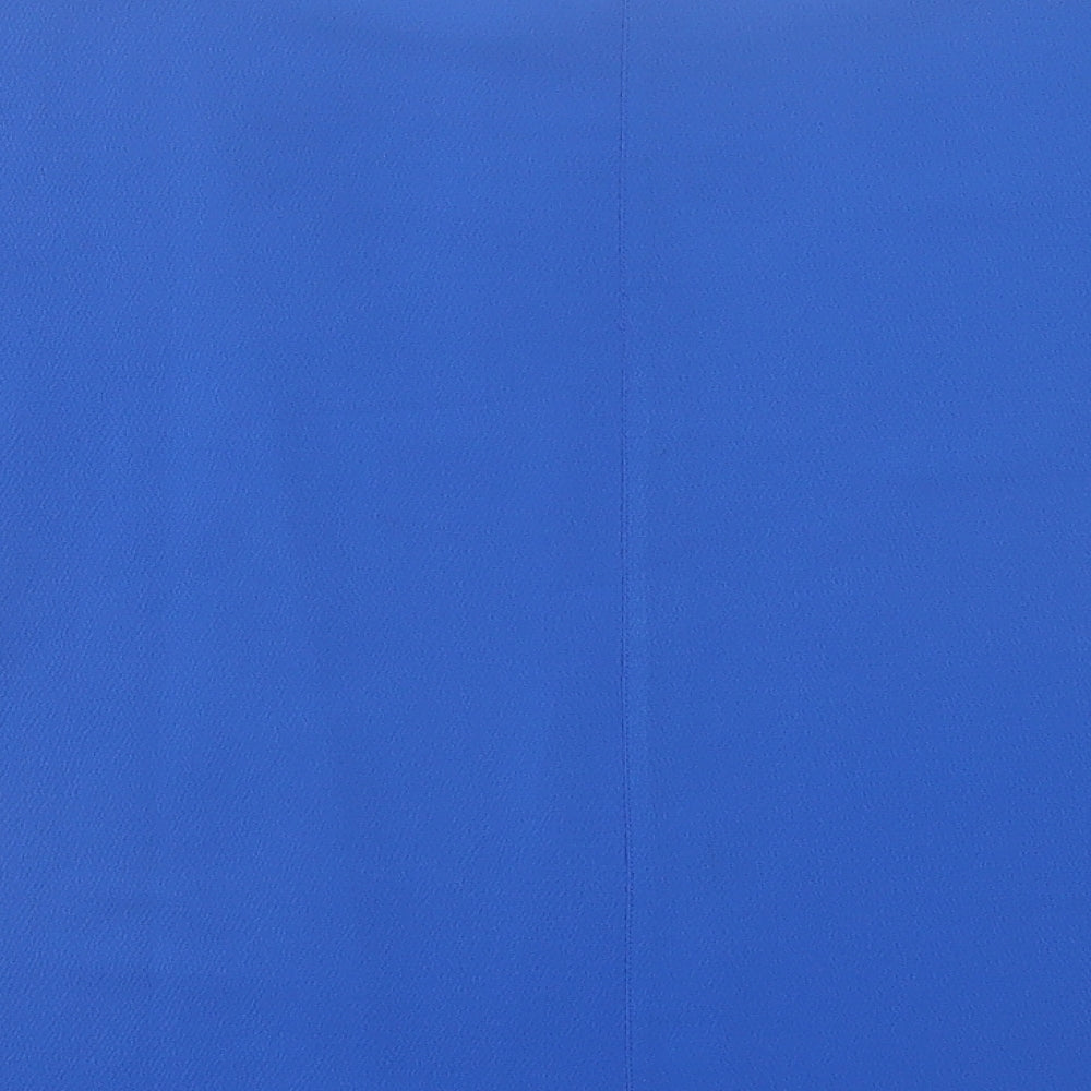 Marks and Spencer Womens Blue Polyester Basic T-Shirt Size 14 Crew Neck