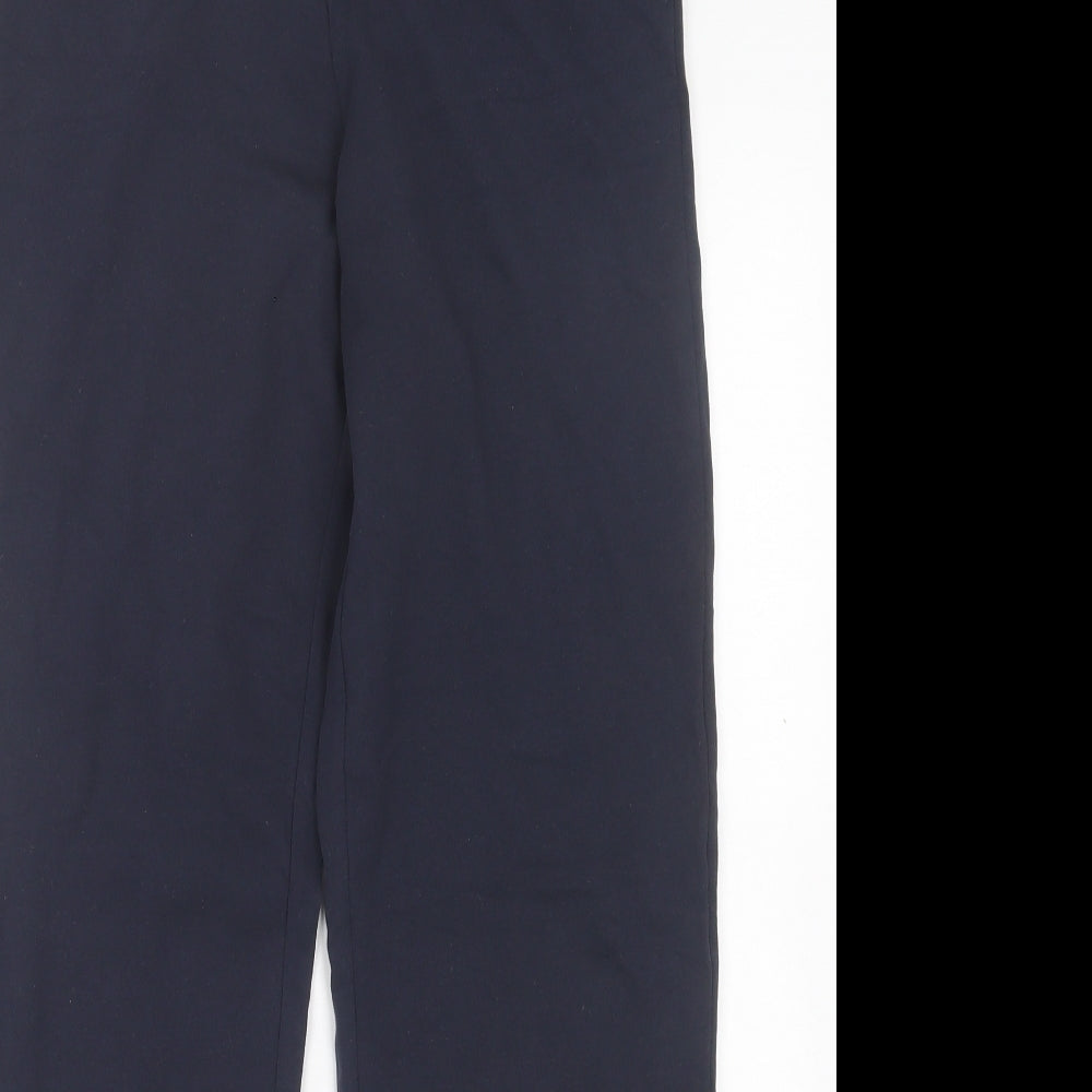 Dunnes Stores Womens Blue Cotton Sweatpants Trousers Size S L30 in Regular