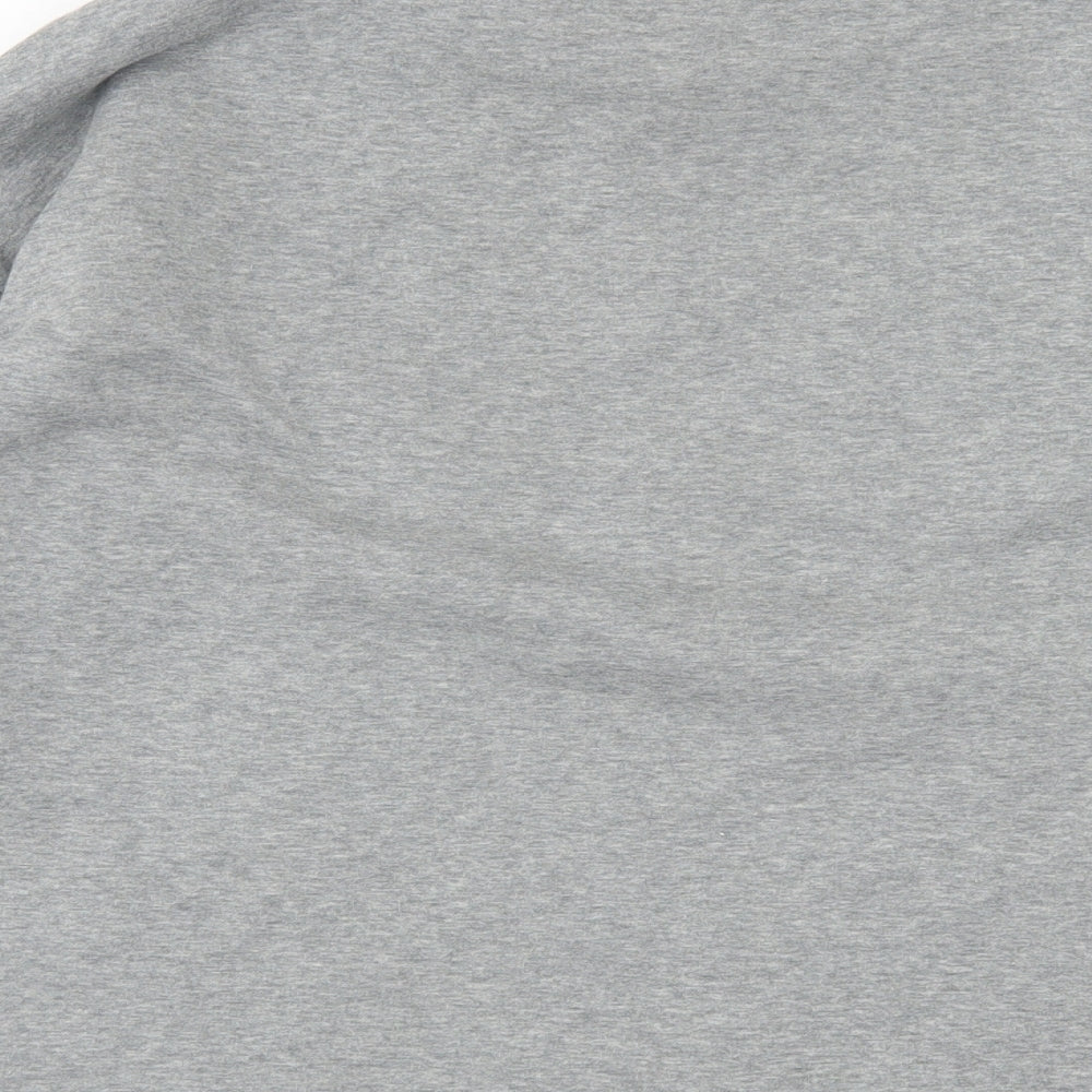 NEXT Womens Grey Cotton Pullover Sweatshirt Size 8 Pullover