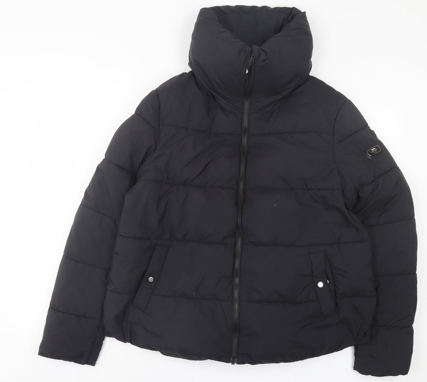 Trespass Womens Black Jacket Coat Size 14 Zip