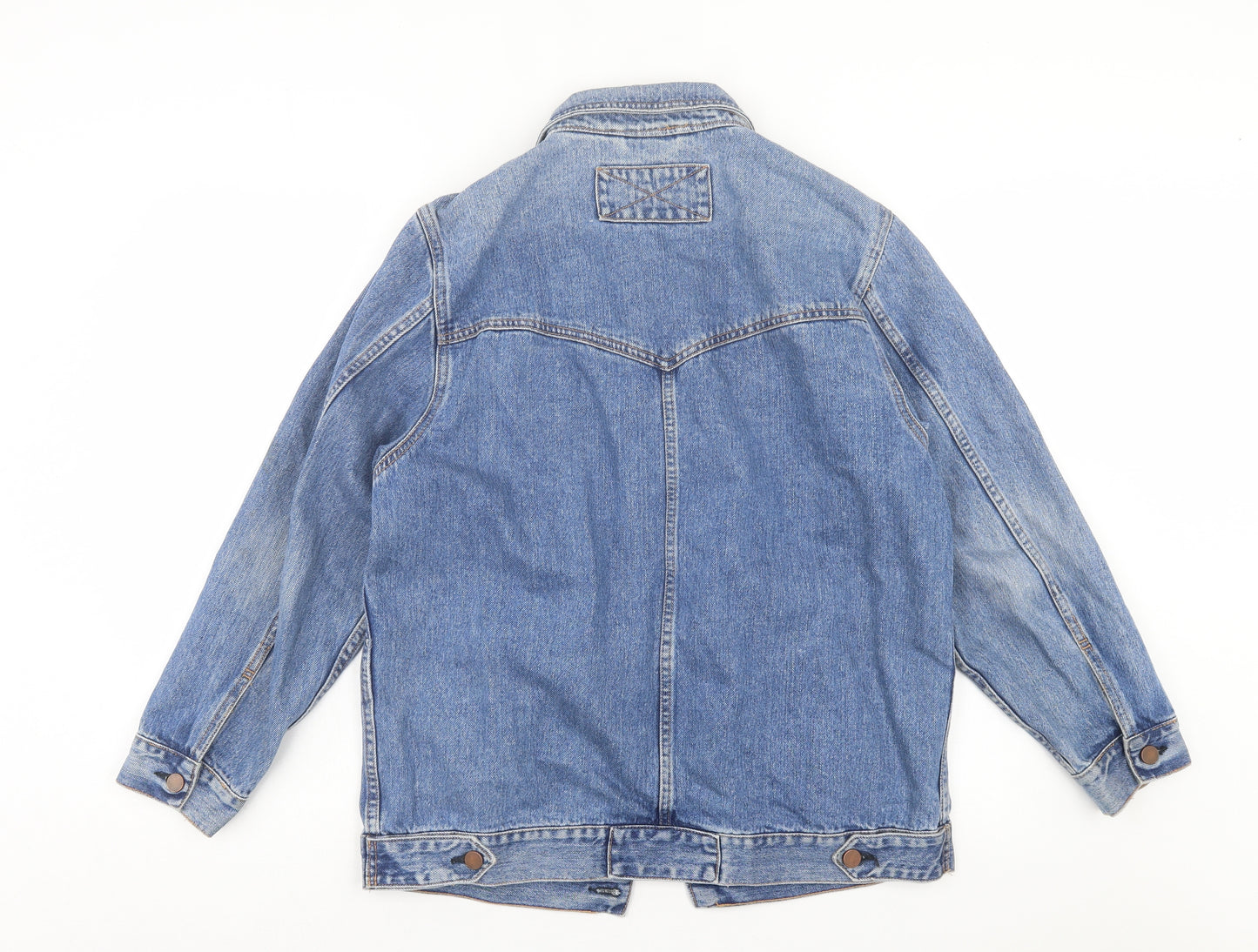 ASOS Womens Blue Jacket Size 10 Button