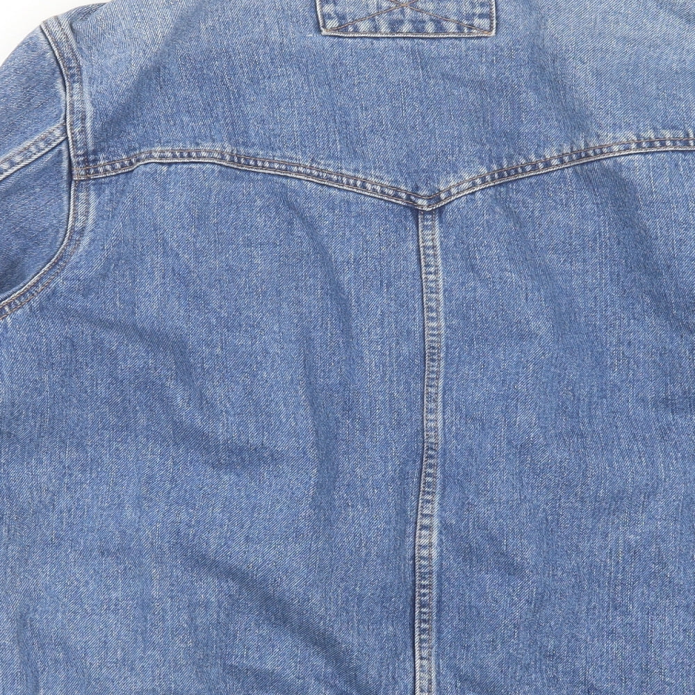 ASOS Womens Blue Jacket Size 10 Button