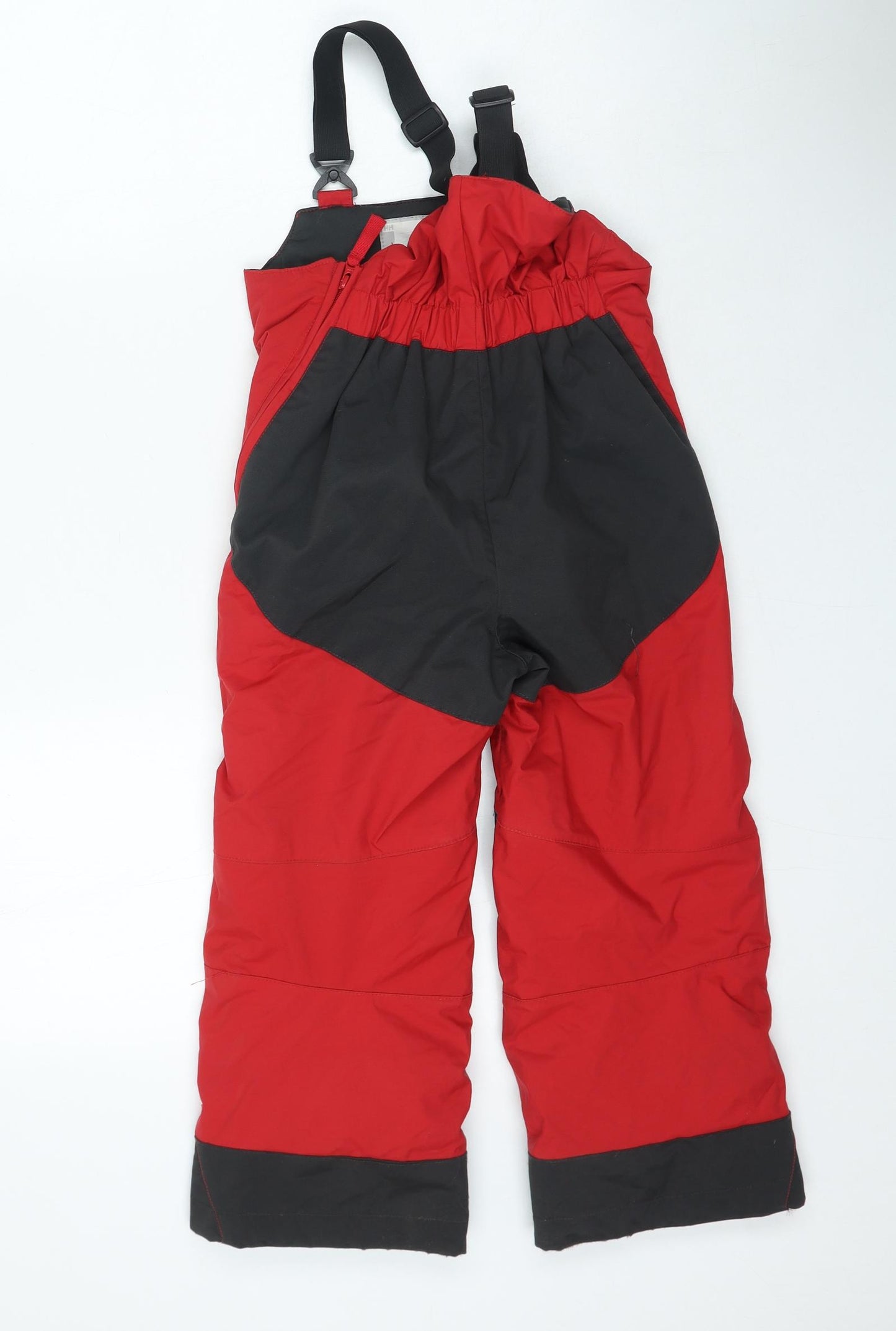 Helly Hansen Boys Red Polyester Snow Pants Trousers Size 6 Years Regular