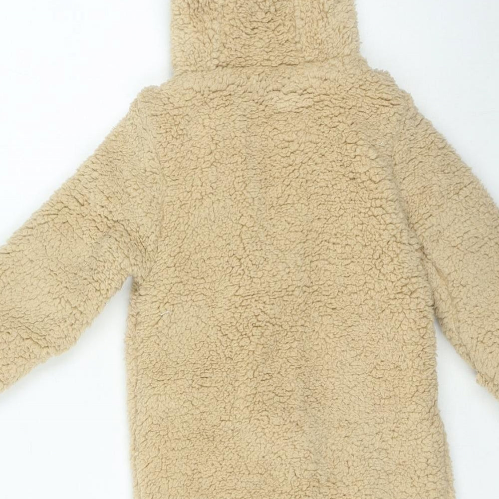 Primark Baby Beige Polyester Babygrow One-Piece Size 6-9 Months - Reindeer