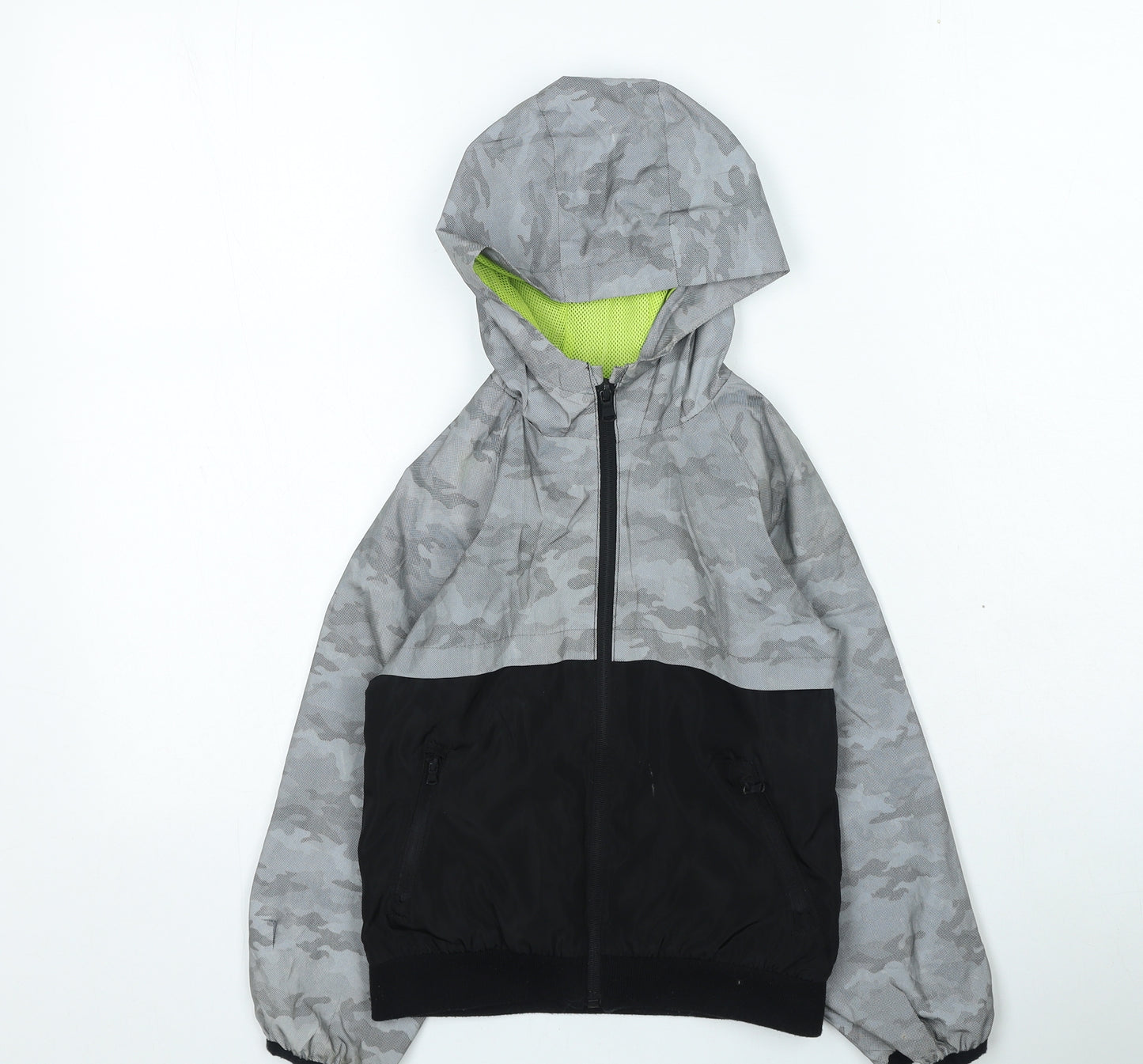Primark Boys Multicoloured Basic Jacket Jacket Size 6-7 Years