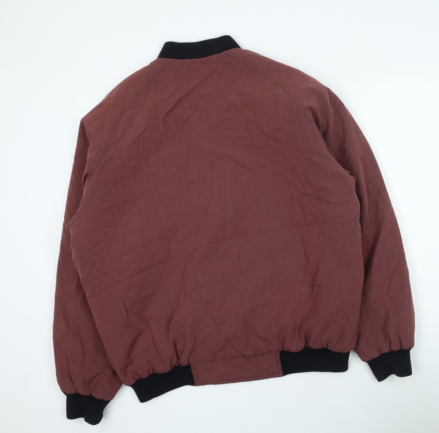 Gabicci Mens Purple Bomber Jacket Jacket Size L