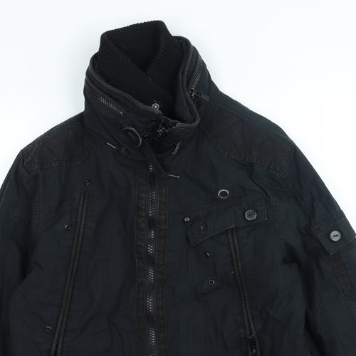 NEXT Mens Black Rain Coat Coat Size M