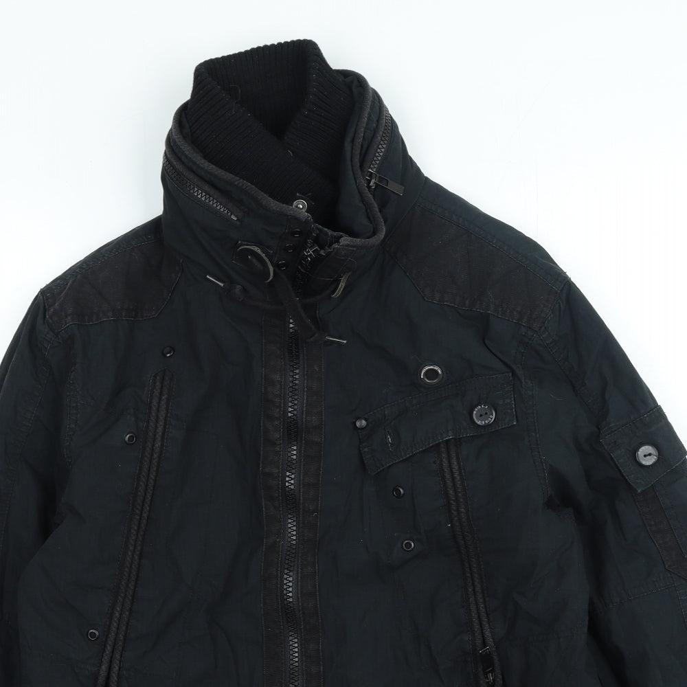 NEXT Mens Black Rain Coat Coat Size M