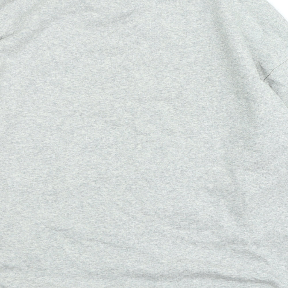 F&F Womens Grey Polyester Pullover Sweatshirt Size 14