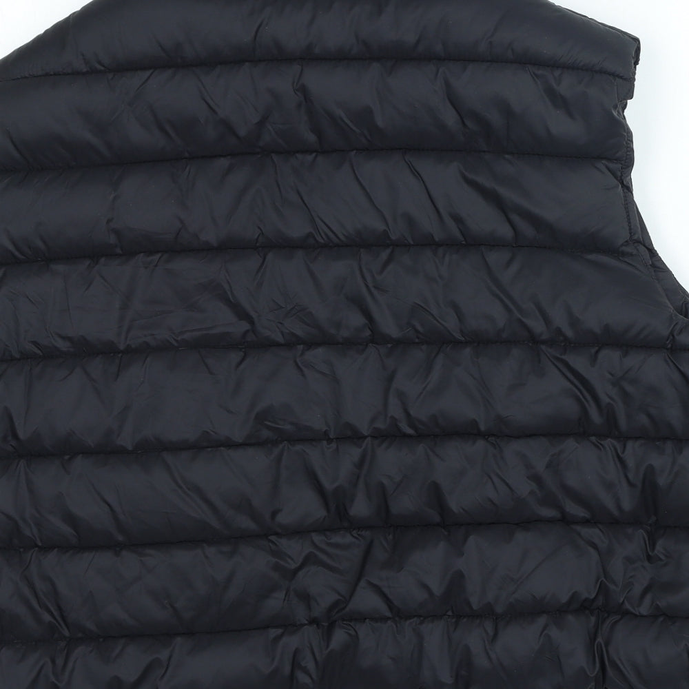 Primark Womens Black Gilet Coat Size 2XL