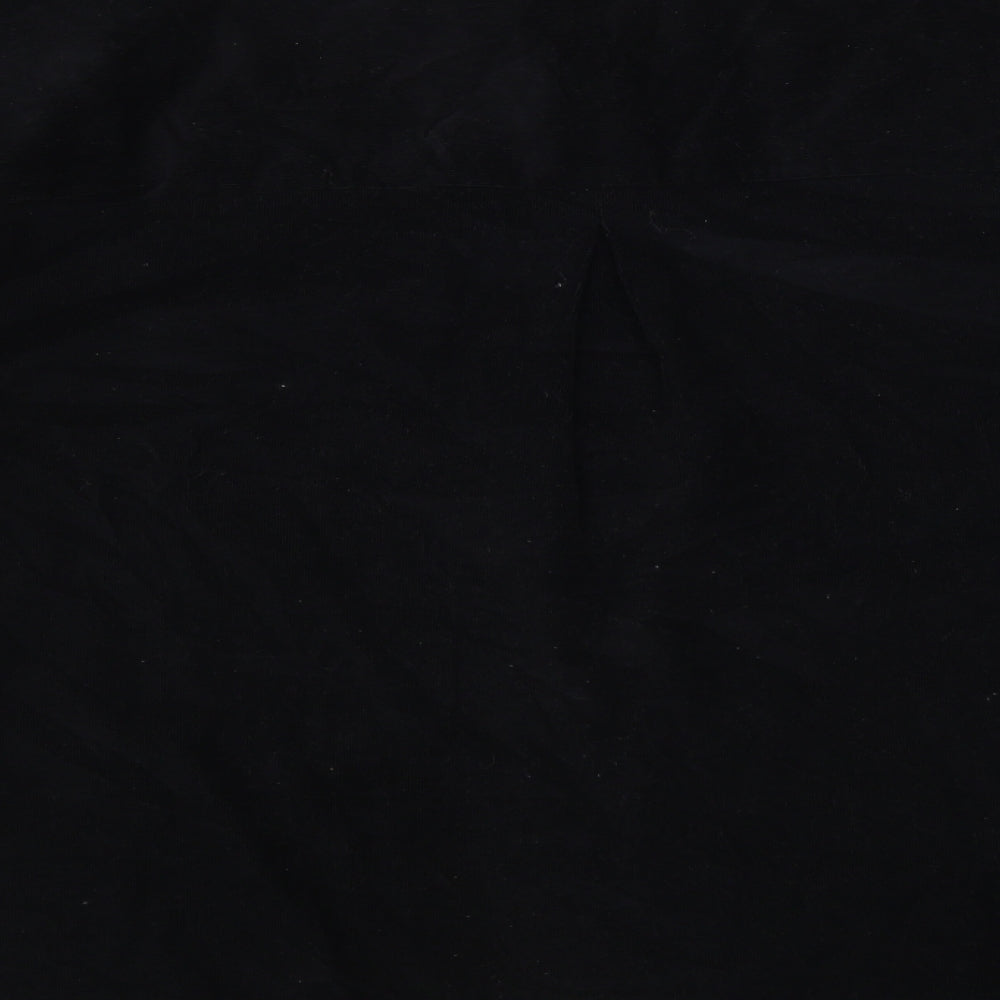 Primark Womens Black Cotton Basic Button-Up Size 20 Collared