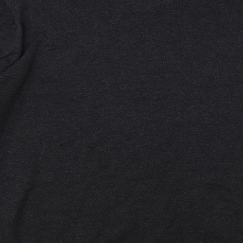 Jack Reed Mens Grey Collared Cotton Pullover Jumper Size L