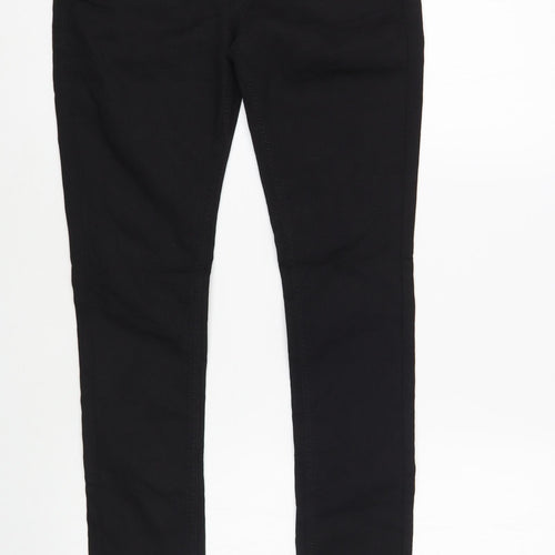 b.young Womens Black Cotton Skinny Jeans Size 26 in L32 in Regular Button