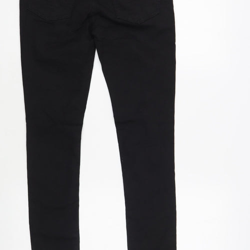 b.young Womens Black Cotton Skinny Jeans Size 26 in L32 in Regular Button