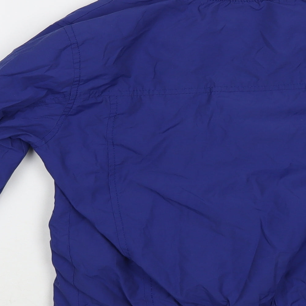 Zara Boys Blue Windbreaker Jacket Size 9-10 Years Zip