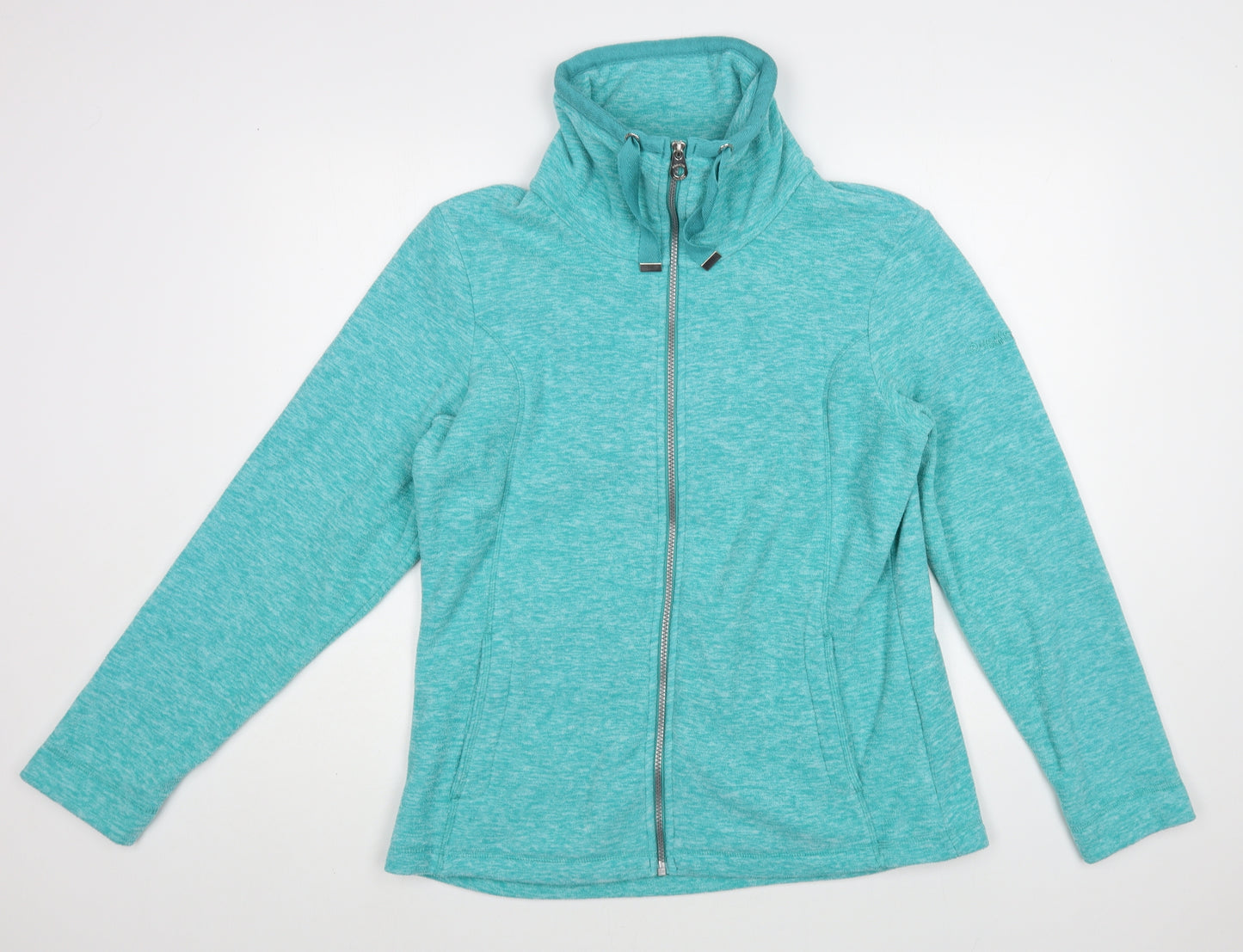 Regatta Womens Blue Polyester Full Zip Sweatshirt Size 16 Zip