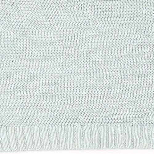 Divided by H&M Womens Green Boat Neck Cotton Pullover Jumper Size S