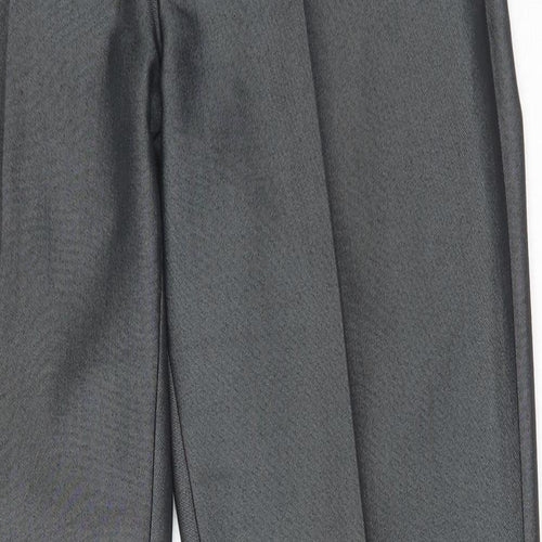 Ventuno Mens Grey Polyester Trousers Size 30 in L31 in Regular