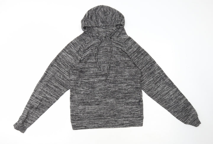 Primark Womens Grey Viscose Pullover Hoodie Size 4