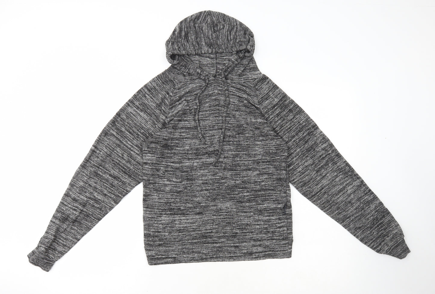 Primark Womens Grey Viscose Pullover Hoodie Size 4